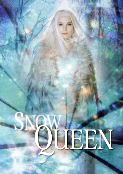 可爱的雪姑娘上